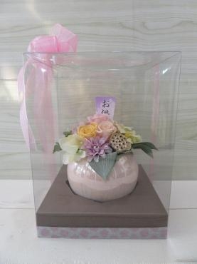 お供え用「彩花～さいか～」をお届けしました。｜「フラワーショップコスモス」　（宮崎県小林市の花キューピット加盟店 花屋）のブログ