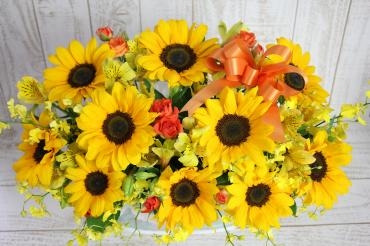 ひまわりは父の日やプロポーズにも送りたい素敵な花言葉を持つお花｜「フラワーショップコスモス」　（宮崎県小林市の花キューピット加盟店 花屋）のブログ