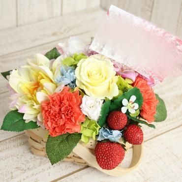 母の日用として一点物商品『ベリーサイダー』をお届けしました♪｜「フラワーショップコスモス」　（宮崎県小林市の花キューピット加盟店 花屋）のブログ